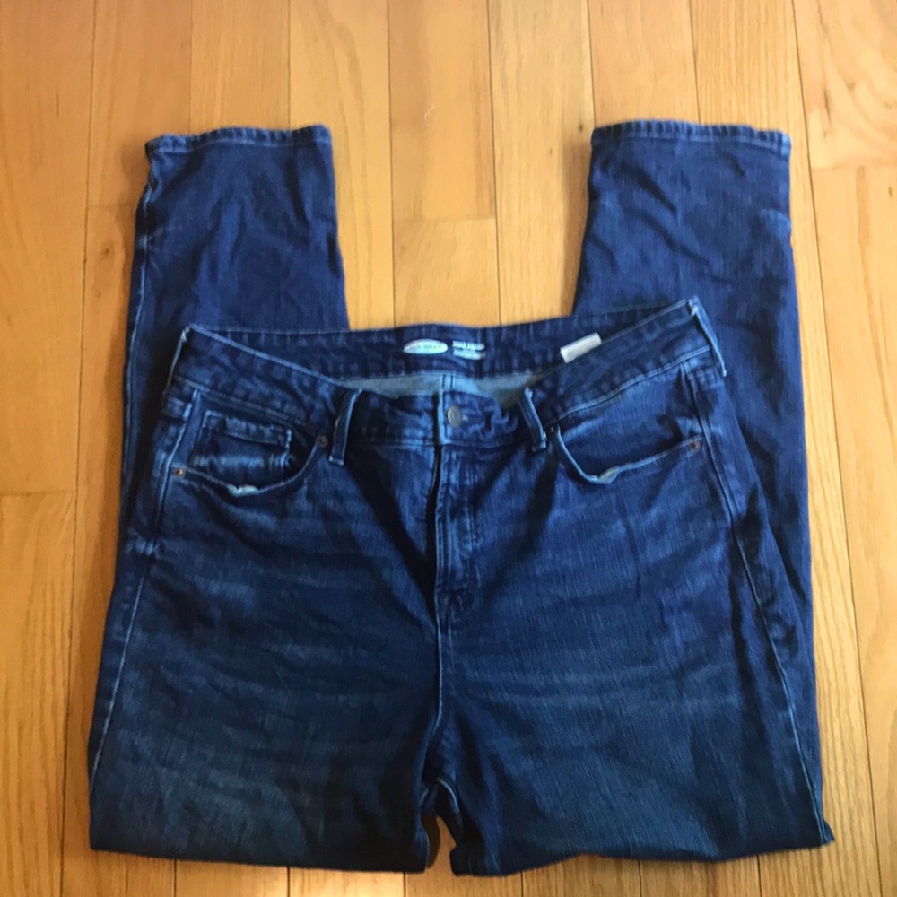 Old Navy Power Straight High Rise Jeans